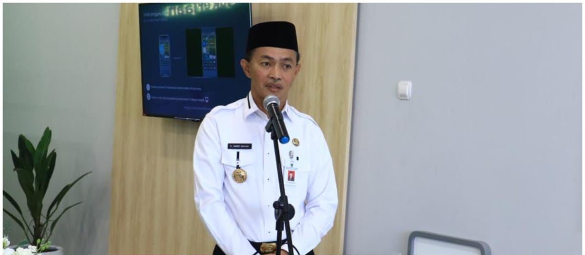Sekretaris Daerah Kab. Tanah Bumbu Membuka House Warming BPJS Ketenagakerjaan Kantor Cabang Batulicin