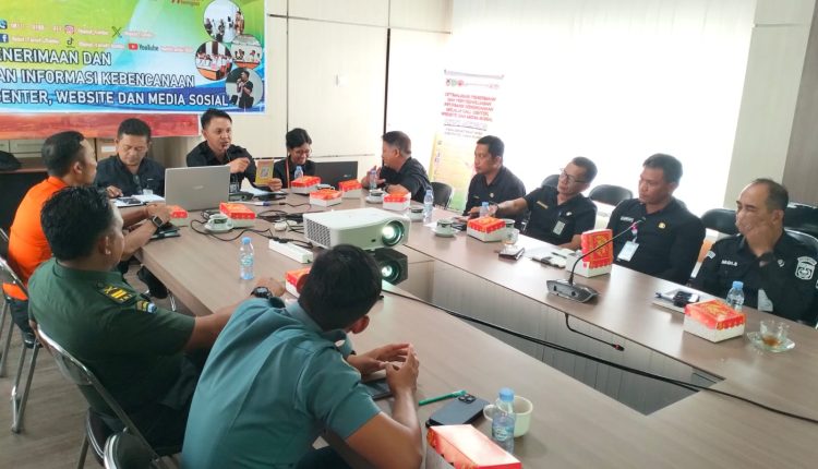 Hadapi Hidmeteorologi, BPBD Tanbu Gelar Rakor Sekaligus Launcing Cewe Medsos