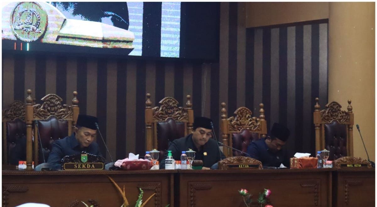 Paripurna DPRD Tanah Bumbu, Tiga Raperda Inisiatif Disampaikan