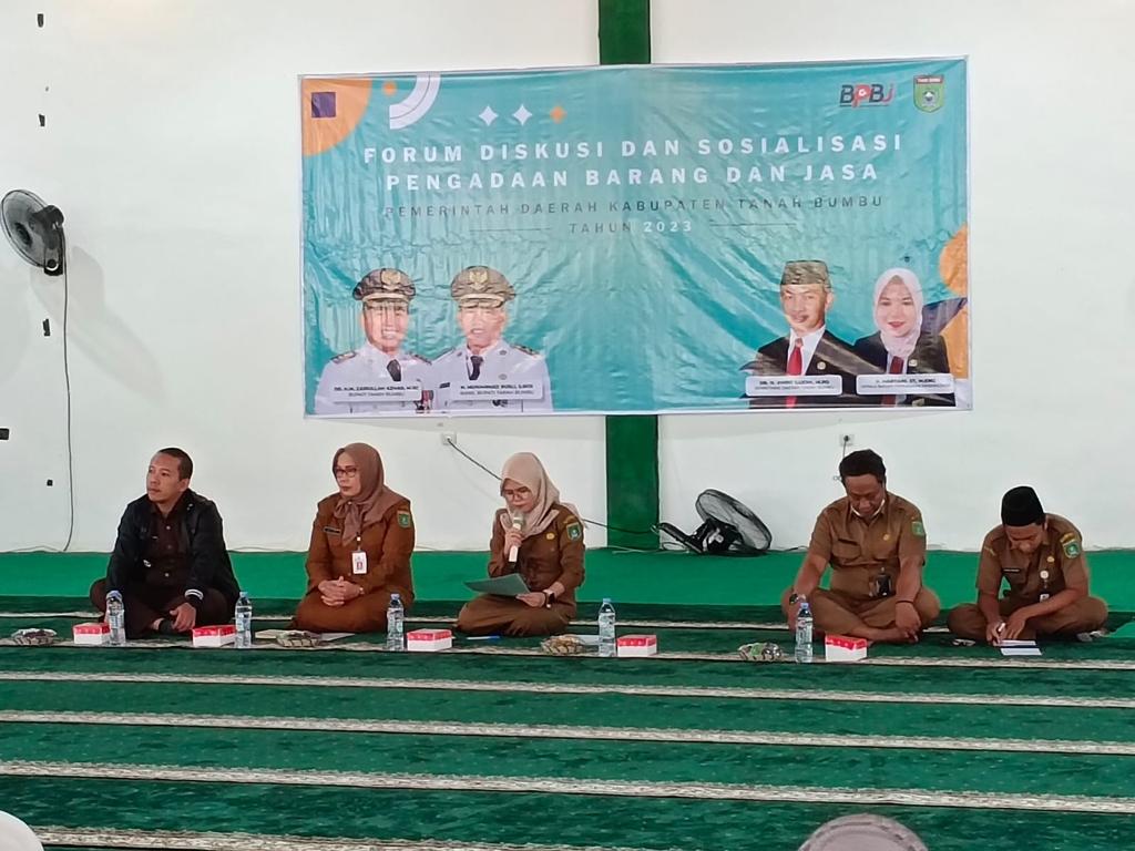 Pemkab Tanbu Sosialisasikan Pelaksanaan E-Purchasing Lokal dan Peningkatan Penggunaan Produk Dalam Negeri