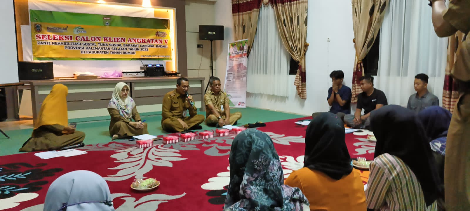 Dinas Sosial Tanbu Seleksi Peserta Pelatihan Keterampilan