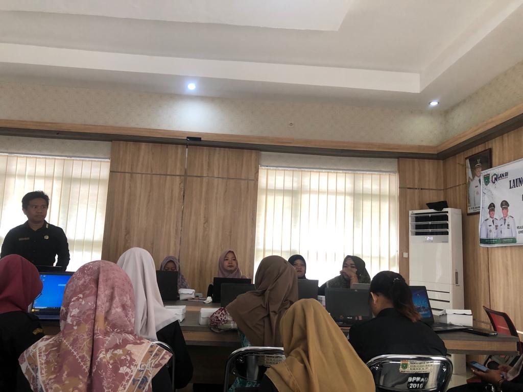 Disdukcapil Launching dan Sosialisasi serta In House Training (IHT)