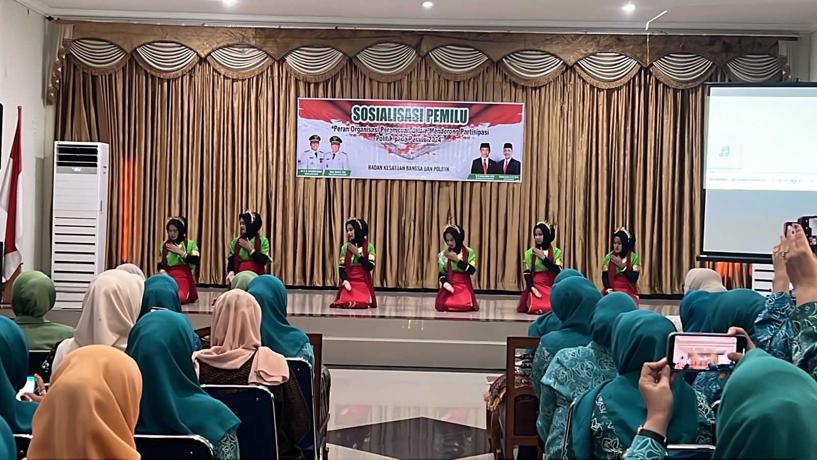 Bakesbangpol Tanbu Sosialisasi Pemilu 2024