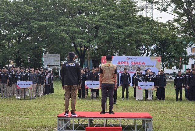 Apel Siaga Masa Tenang, Bawaslu Tanbu Lepas APK