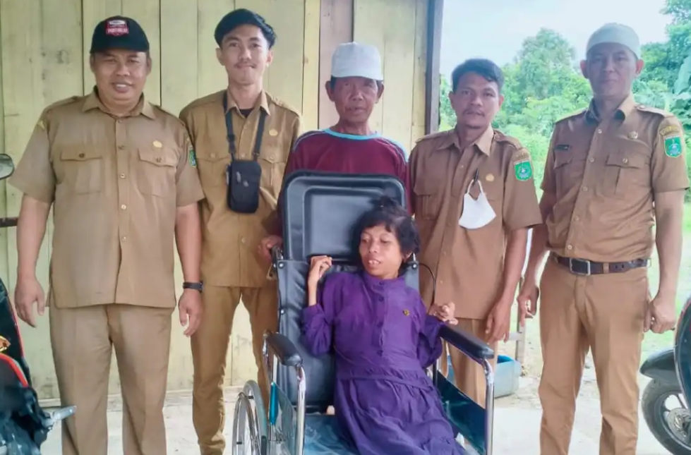Dinsos Tanbu Sangat Menyayangkan Bantuan Kursi Roda Tidak Di Manfaatkan