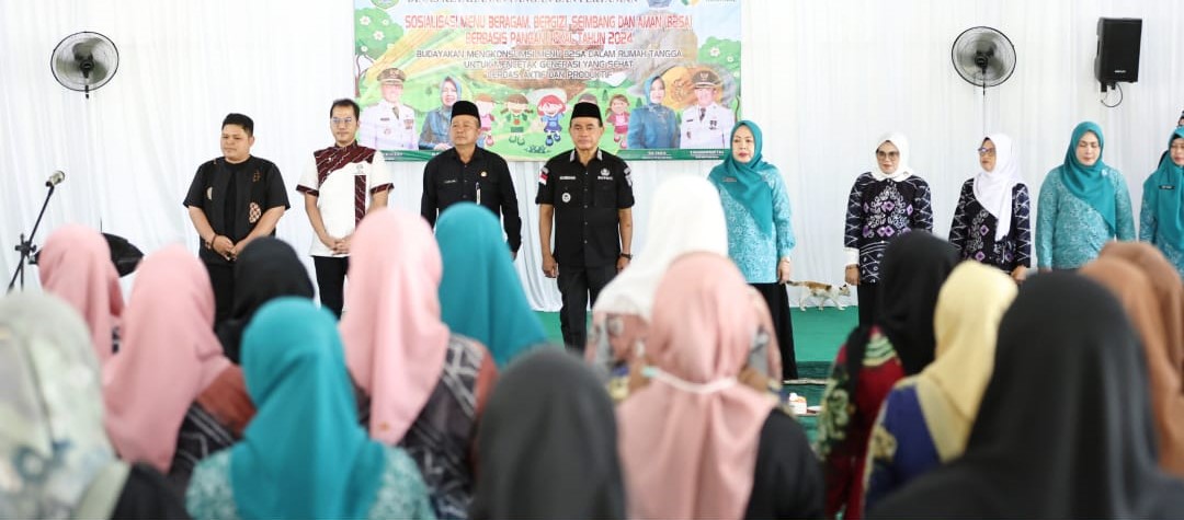 Abah Zairullah Azhar Buka Sosialisasi Menu Beragam, Bergizi, Seimbang dan Aman (B2SA)