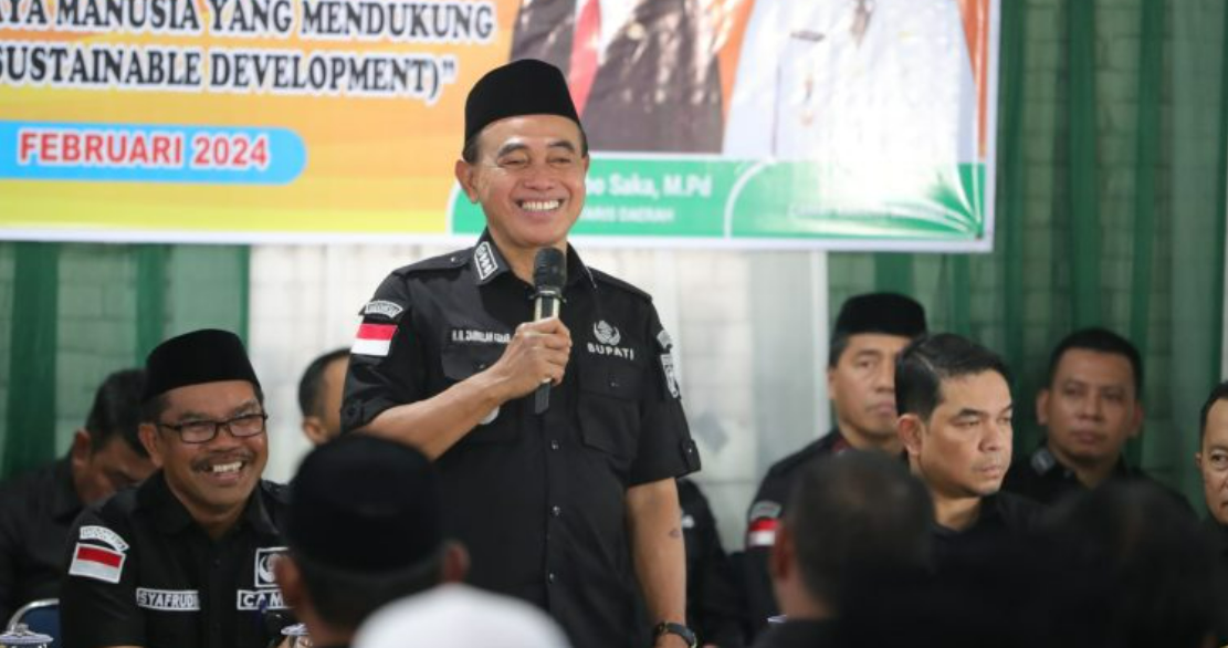 Abah Zairullah Azhar Resmikan Pendopo Kantor Camat Karang Bintang