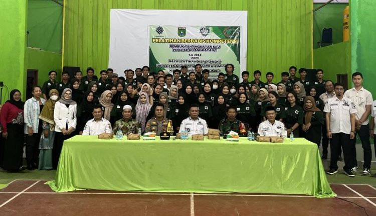 Kurangi Pengangguran, Disnakertrans Tanbu Gelar Pelatihan Berbasis Kompetensi