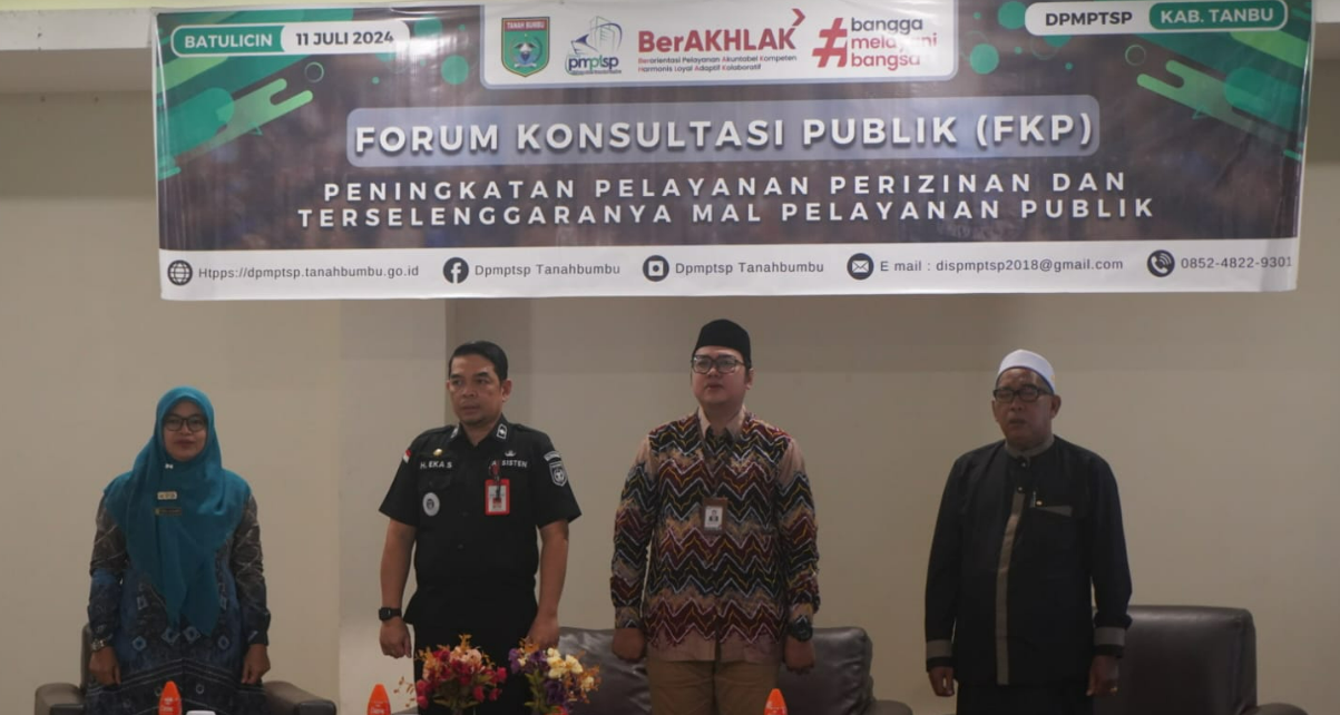 Forum Konsultasi Publik Untuk Peningkatkan Pelayanan Perizinan dan MPP