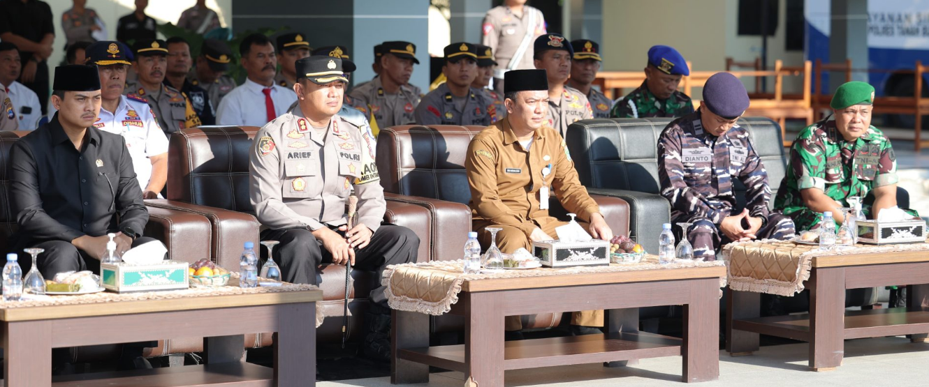 Polres Tanah Bumbu Gelar Apel Patuh Intan 2024