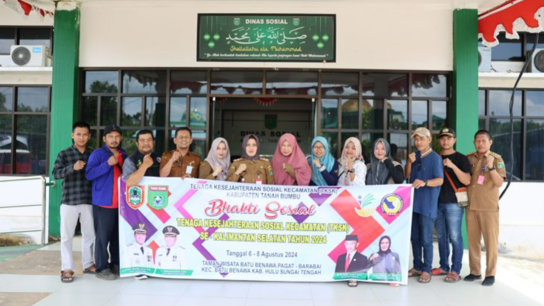 TKSK Tanbu Ikuti Bhakti Sosial di Barabai