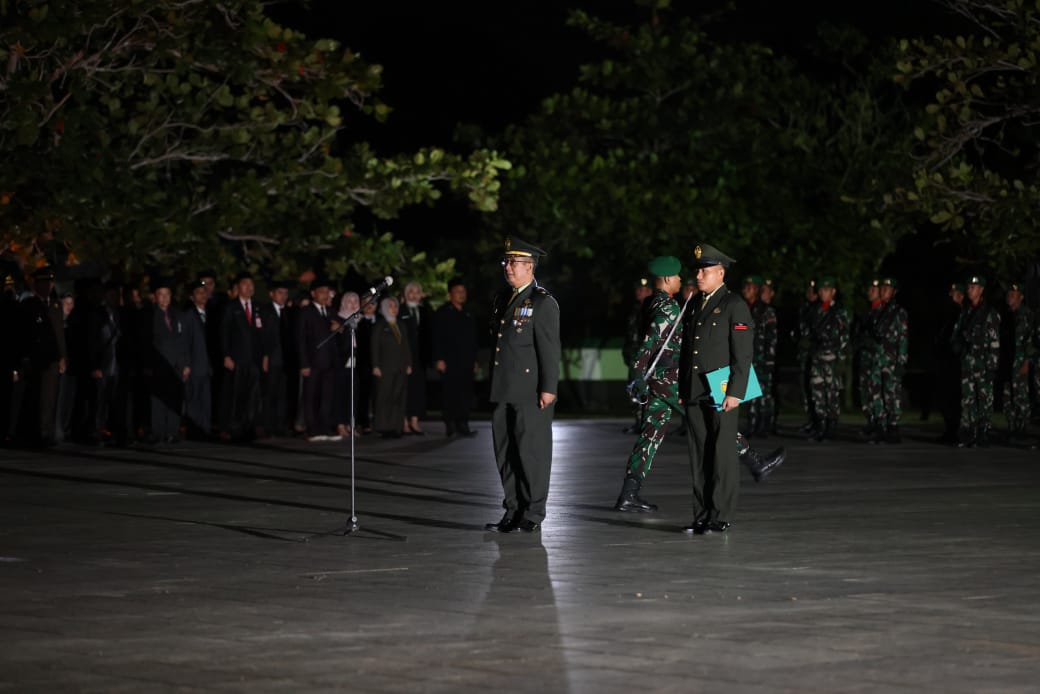 Upacara Taptu dan Renungan Suci Di TMP Mattone Kusan Hilir