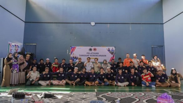 Pemkab Tanbu Kolaborasi Dengan PT. Arutmin Gelar Pelatihan Desa Tangguh Bencana