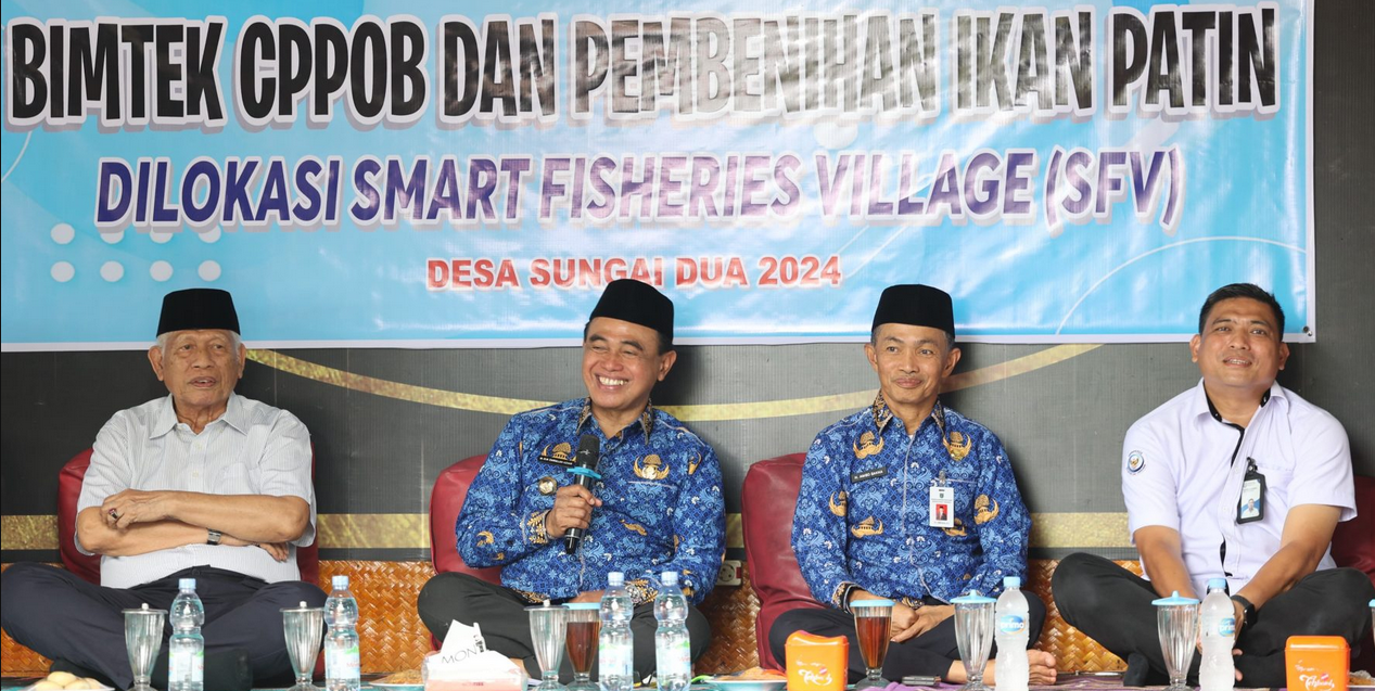 Pemerintahan Bupati Zairullah buka Bimtek CPPOB dan Pembenihan Ikan Patin di Kawasan Smart Fisheries Village