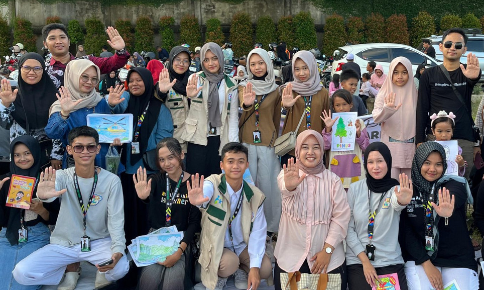 Edukasi dan Kesehatan Anak, PELITA Bersama SHANAK Gelar Lapak Baca dan Mewarnai Gratis