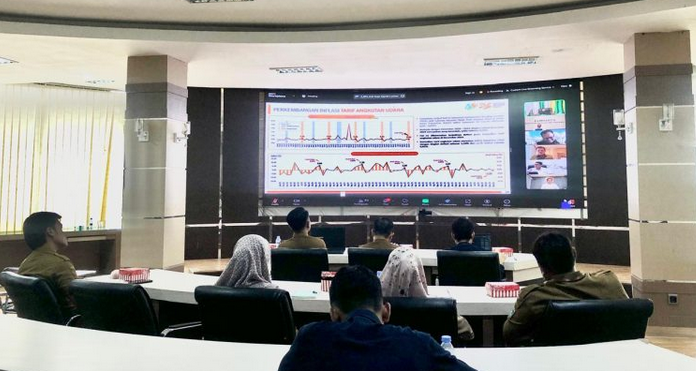 Pemkab Tanbu Ikuti Rapat Virtual PID Minggu Pertama Januari 2025
