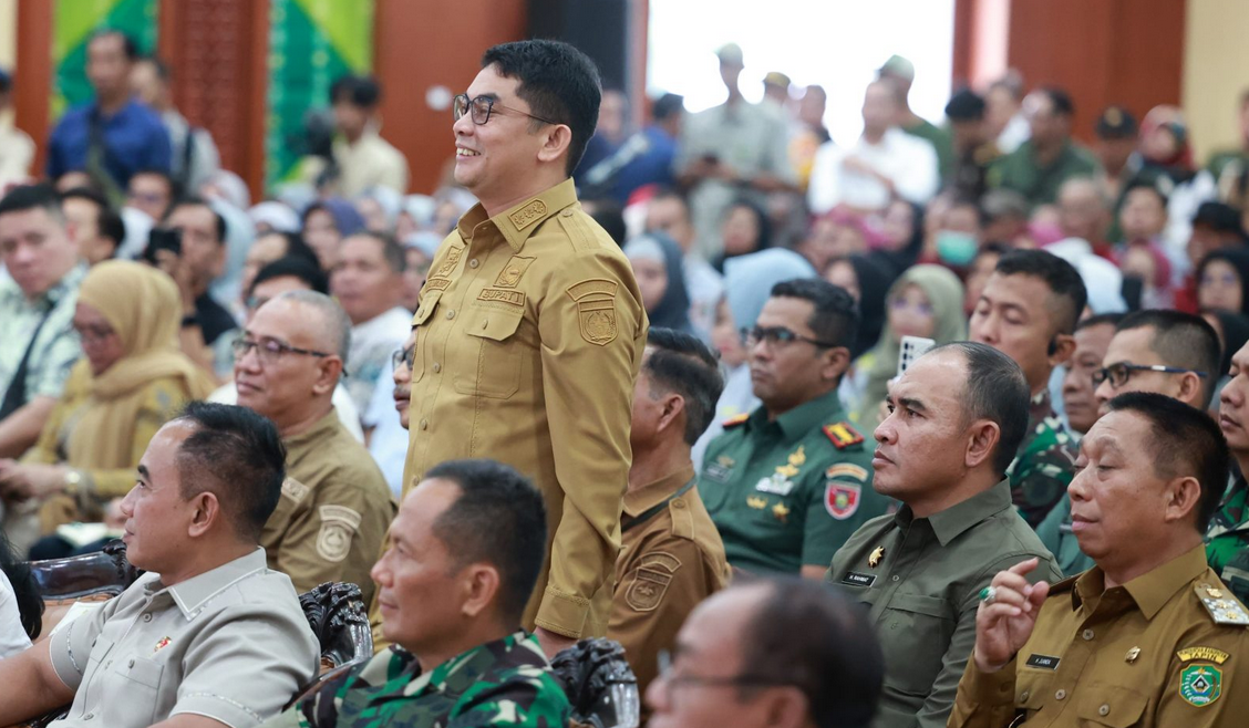 Bupati Tanbu Sambut Baik Program Mentan Untuk Revitalisasi dan Cetak Sawah