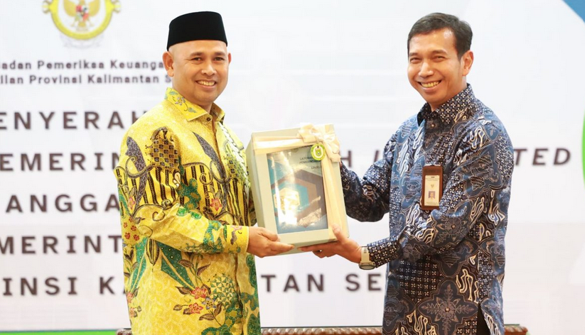 Pemkab Tanbu Melalui Wakil Bupati Serahkan LKPD Unaudited Tahun Anggaran 2024