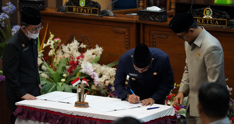 Penandatanganan Nota Kesepakatan RPJMD 2025-2029