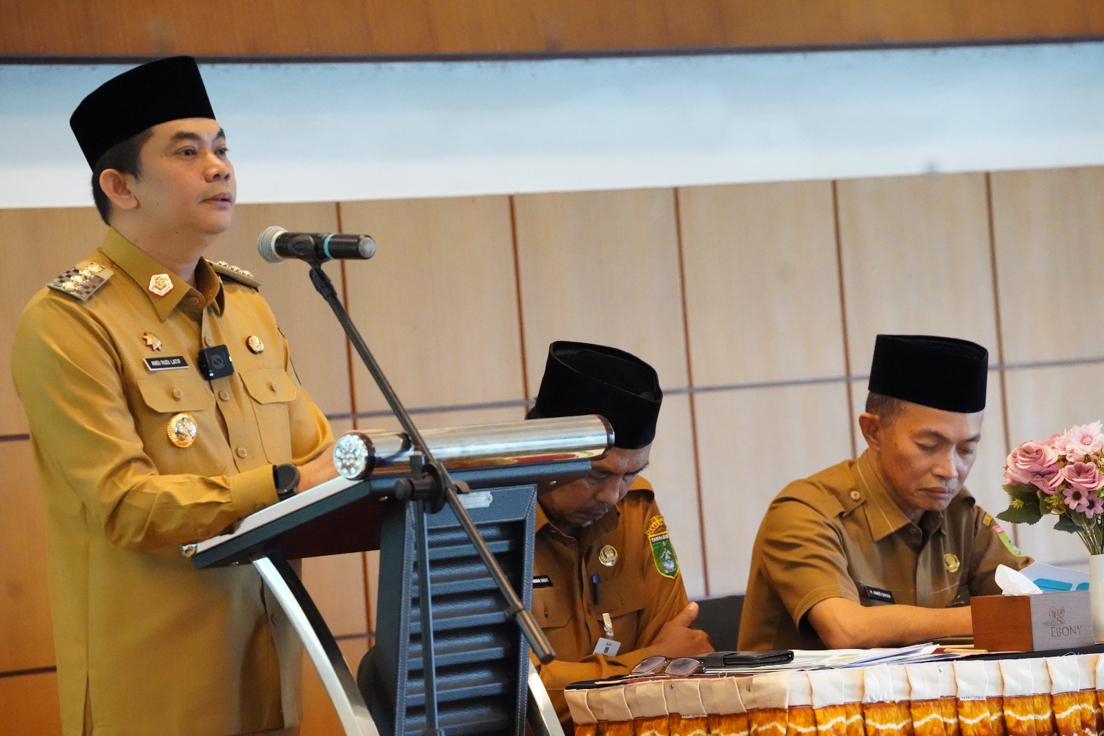 Bupati Tanbu Andi Rudi Latif Buka Kegiatan Acara Audensi Kebijakan	Percepatan Pambangunan Daerah