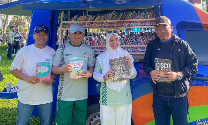 Wakil Bupati H Bahsanuddin Gencarkan Promosi Minat Baca di Kabupaten Tanah Bumbu