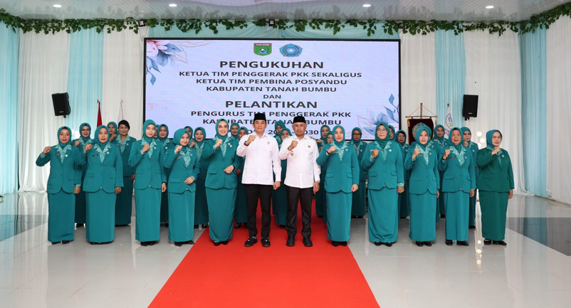 Kepengurusan TP PKK dan Posyandu Dilantik, Ini Harapan Bupati Tanah Bumbu