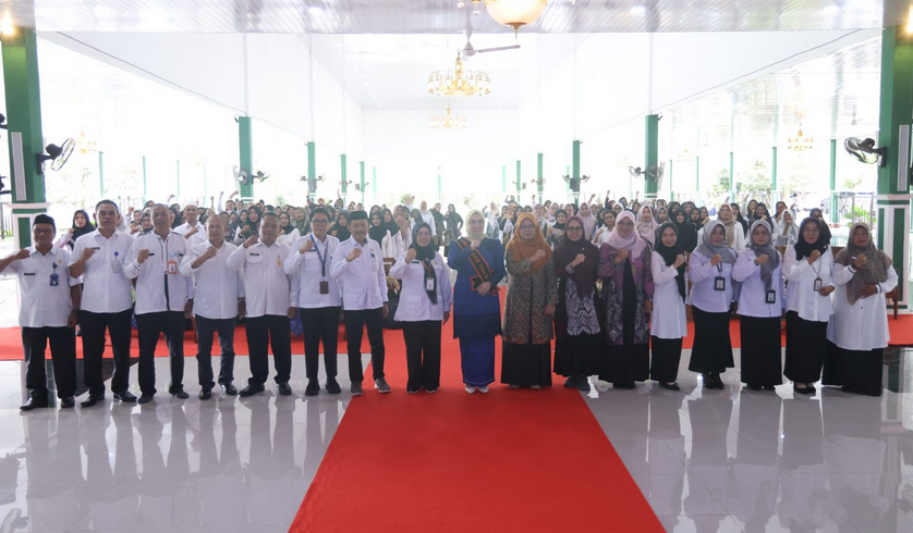 Pemkab Tanbu menggelar Bimtek Gerakan Sekolah Sehat dan PAUD Holistik Integratif (HI)