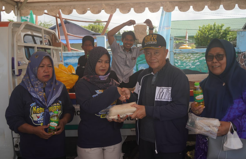 Aksi Sinergitas Merah Putih Berlanjut di Kusan Hilir