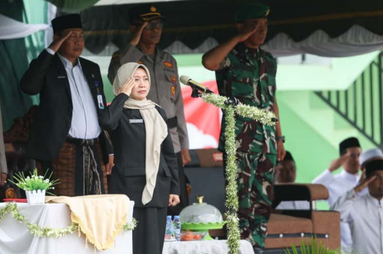 Yulian Herawati Selaku Irup Peringatan Hari Santri 2025