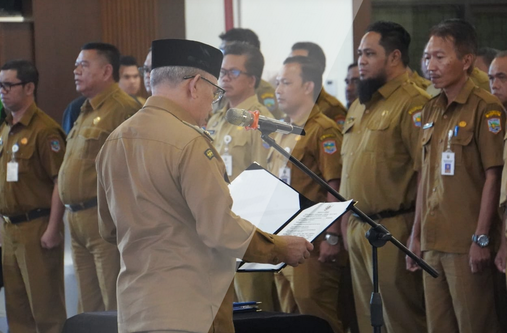 Pemkab Kotabaru Lantik 112 Pejabat, Bupati Dorong Percepatan Pelayanan Publik