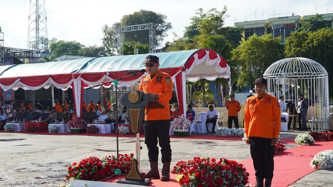 BPBD Kotabaru Gelar Apel Hari Kesiapsiagaan Bencana Tahun 2026