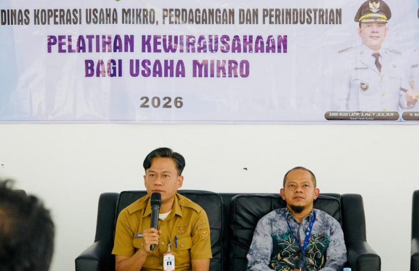 Fokus Pada Sertifikasi Halal dan Perluasan Akses Pasar, Pelaku Usaha Mikro di Tanah Bumbu Ikuti Pelatihan Kewirausahaan