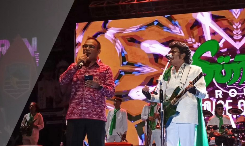 Raja Dangdut Rhoma Irama Tutup Expo Saijaan Kotabaru 2026