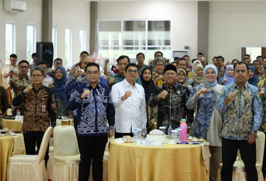 Bimtek KKPR dan Integrasi Data LBS, Bupati Andi Rudi Latif Perkuat Komitmen Ketahanan Pangan
