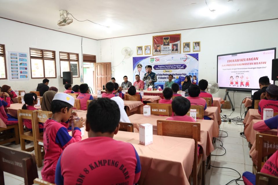 Sosialisasi KEJAR Hadir di SDN 8 Kampung Baru, Generasi Muda Melek Finansial