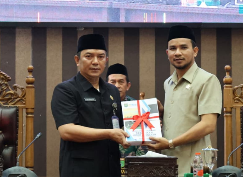 Pemkab Tanbu Sampaikan Rancangan Perubahan KUA-PPAS TA 2026