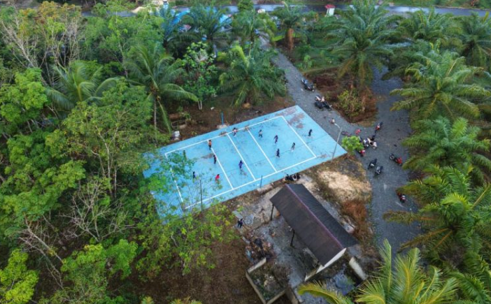 Warga Madu Retno Lebih Nyaman Berolahraga